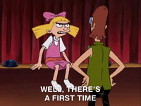 hey arnold nicksplat GIF