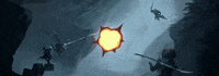 DamnatioGames boom explosion videogame alpha GIF