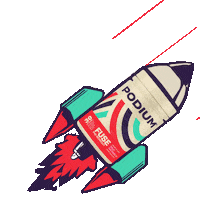 Light The Fuse Sticker by PODIUM
