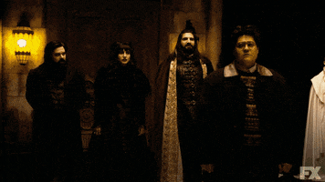 decision making laughing GIF by What We Do in the Shadows