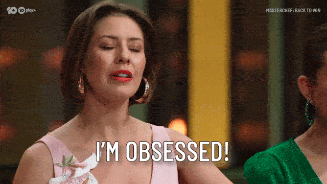 Im Obsessed Love It GIF by MasterChefAU