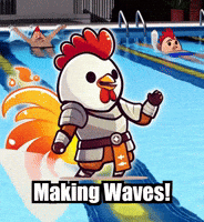 Fitness Swimming GIF by Zorooster