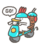 Ride Go Sticker