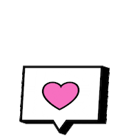bellamakoski love heart like jump Sticker