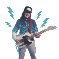 Ian Munsick Sticker by Artistnoize