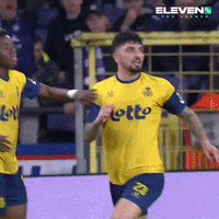 Happy Football GIF by ElevenSportsBE