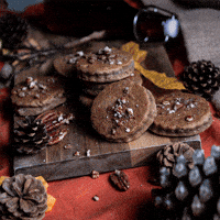 Pumpkin Spice Autumn GIF by MamGu Welshcakes