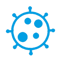 Virus Sticker by Simpsons Creative