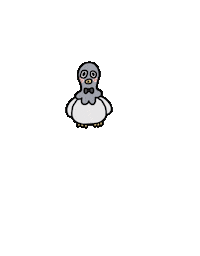Bird Hello Sticker