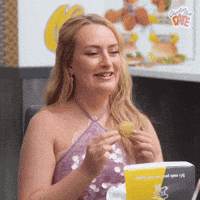 Happy Chicken Nugget GIF by Chicken Shop Date