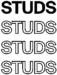 Studs Piercing Sticker by STUDS