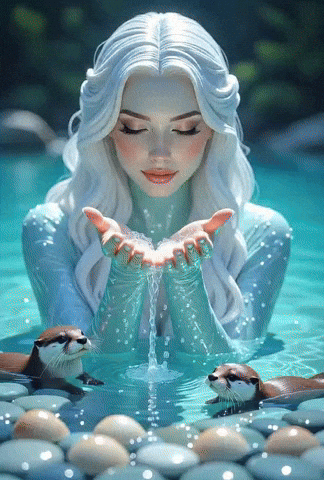 Water Bearer River GIF by The LSD Hotel