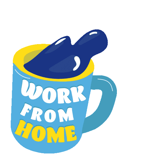 Tired Work From Home Sticker by Plane Crazy