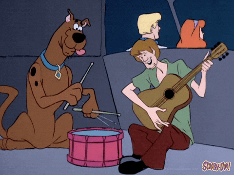 Party Jamming GIF by Scooby-Doo