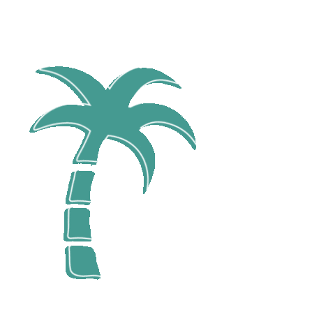 palm tree wow Sticker by FGCU Housing