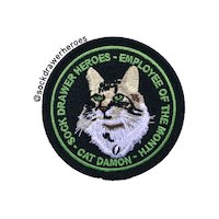 sockdrawerheroes cat queer trans nonbinary Sticker