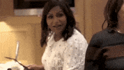 Mindy Kaling Cooking GIF