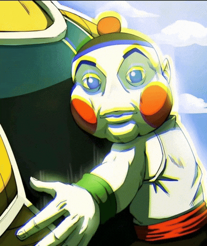Straight Face Nappa GIF