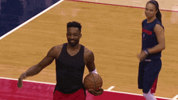 happy jeff green GIF by NBA