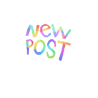 _carmenseijas_ new rainbow post newpost Sticker