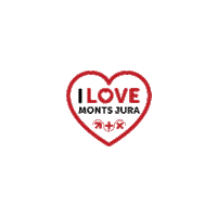 StationMontsJura jura ain monts jura i love monts jura Sticker