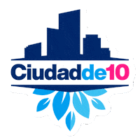 Puebla Ciudad Sticker by Eduardo Rivera Perez