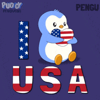 United States Penguin GIF by Pudgy Penguins