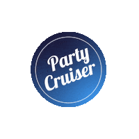 Party_Cruiser pc partycruiser laivonuoma laivo nuoma logotipas Sticker