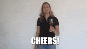 ZorgOber party cheers wine drinks GIF