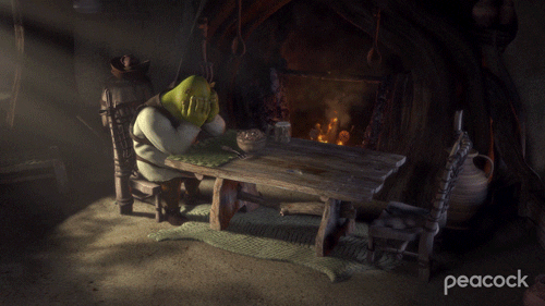 Sad Shrek 2 GIF by PeacockTV