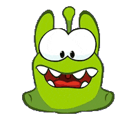Scared Scream Sticker by Om Nom