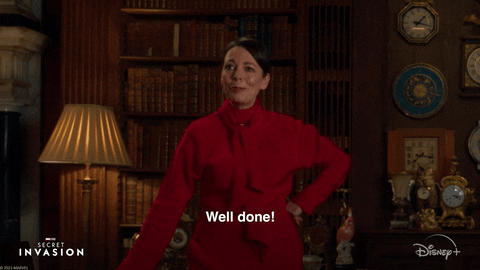 Well Done Disney GIF by Marvel Studios