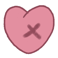 Iorguti love heart amor pain Sticker