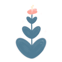 Flower Sticker