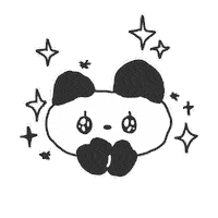 lno_oes bear 곰 초롱초롱 luesnah Sticker