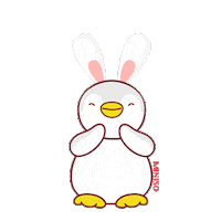 Happy Bunny Sticker by minisoaustralia
