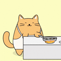 Wake Up Cooking GIF by MESA My Emotional Support Animal