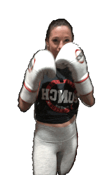 girl boxing Sticker by Pittsburgh Punch