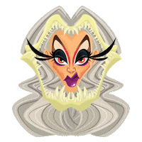 jibranvargas gay makeup pride lgbt Sticker