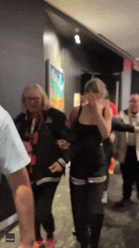 Taylor Swift and Donna Kelce Beaming After Chiefs' Super Bowl Victory