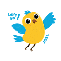 Happy Lets Go Sticker by Joel.Idn