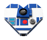 Star Wars Love Sticker by Tommy Perez