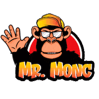 MisterMonc dance monkey cool monkey mister monc mr monc Sticker