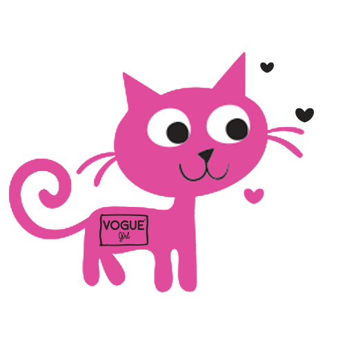 voguegirlnl giphyupload fun kiss cats Sticker