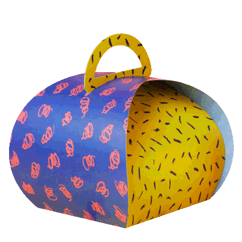 Birthday Box Sticker by Kiddo