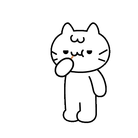 Cat Love Sticker by Mikitti