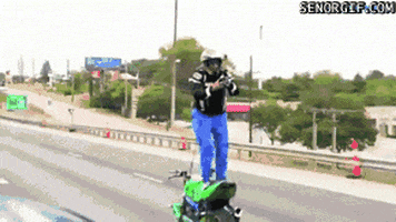 motorcycle wtf GIF by Cheezburger