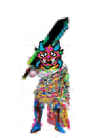 Puerto Rican Pixel Sticker by MOYOGASH