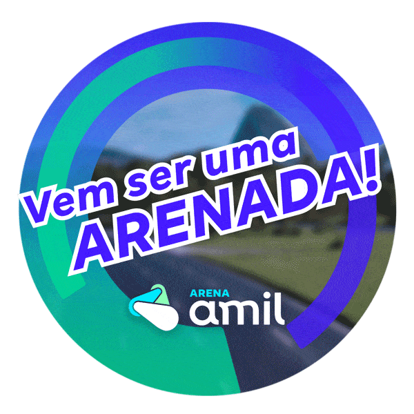 amilinstitucional arena Cuidado certo amil Sticker