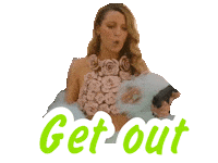 Go Away Fighting Sticker by Blake Lively Fan